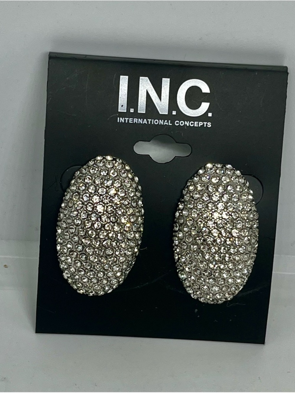 I.N.C. Rhinestone Pave’ Earrings NWT